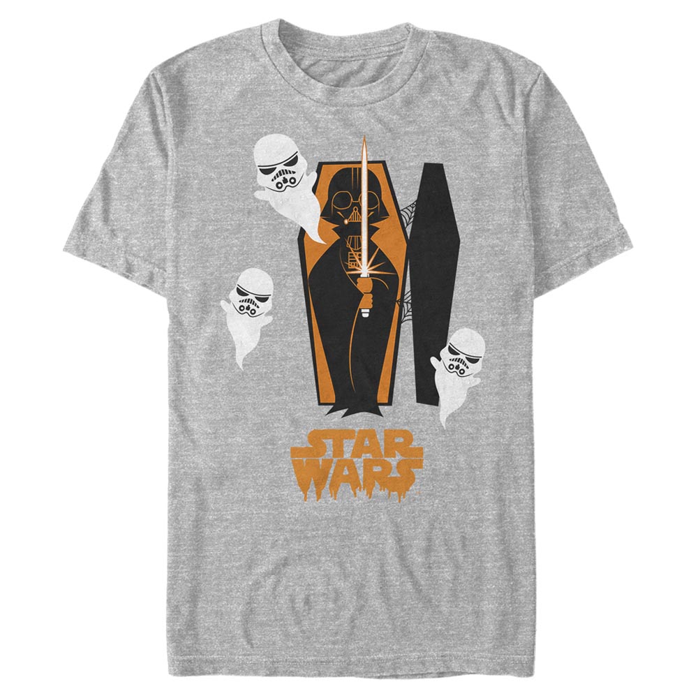 Star Wars - Darth Vader Coffin Spooks - Halloween - Männer T-Shirt