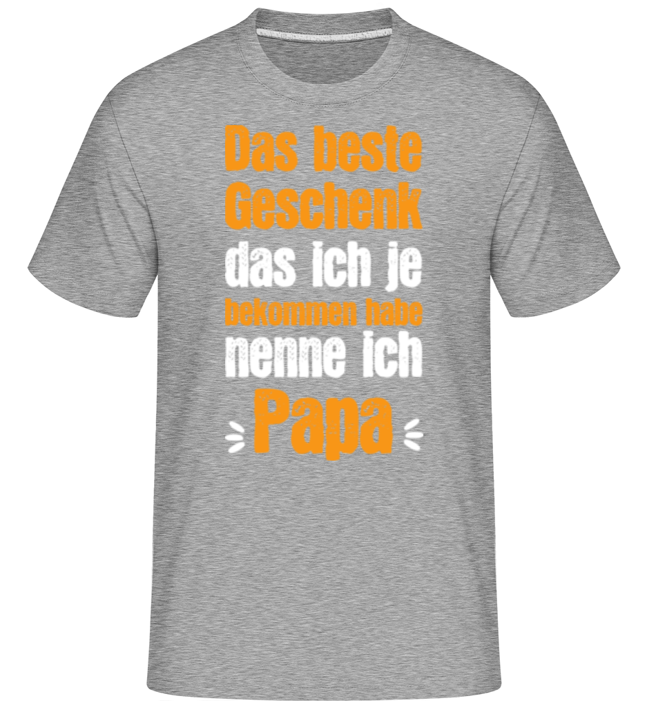 Papa Das Beste Geschenk · Shirtinator Männer T-Shirt