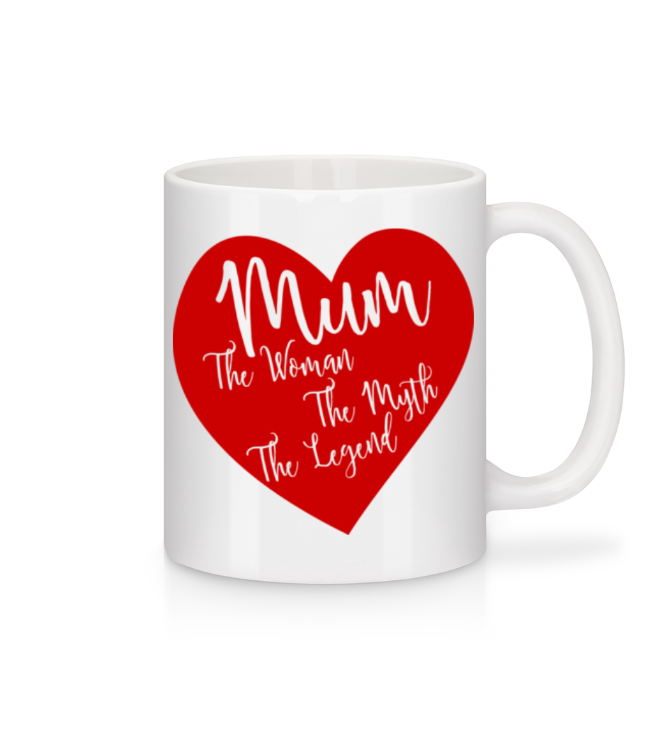 Mum - The Legend · Mug en céramique blanc