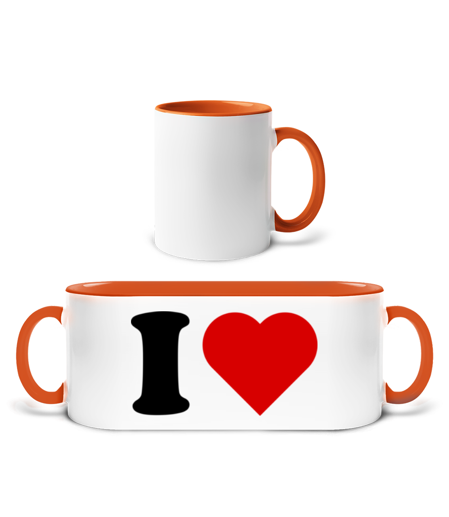 Blanc / Orange