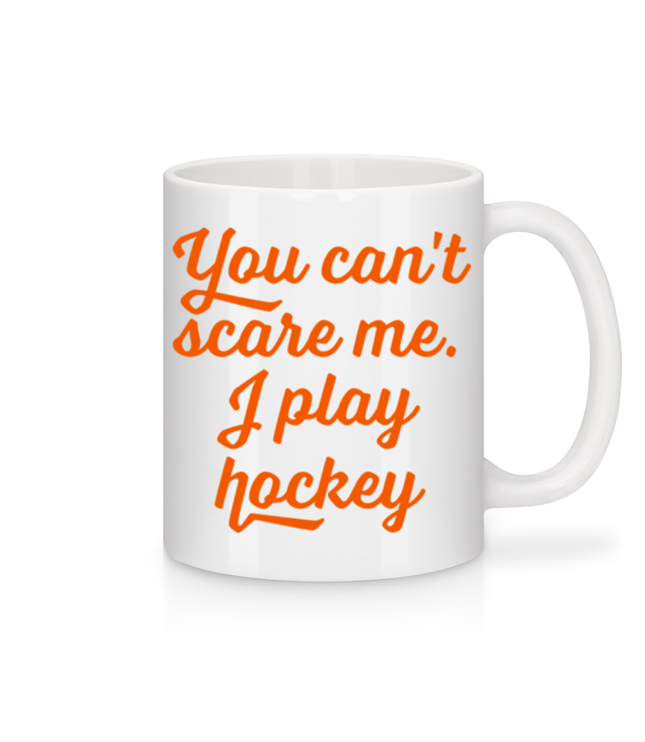 Aperçu: I Play Hockey - Mug en céramique blanc - Blanc - Devant