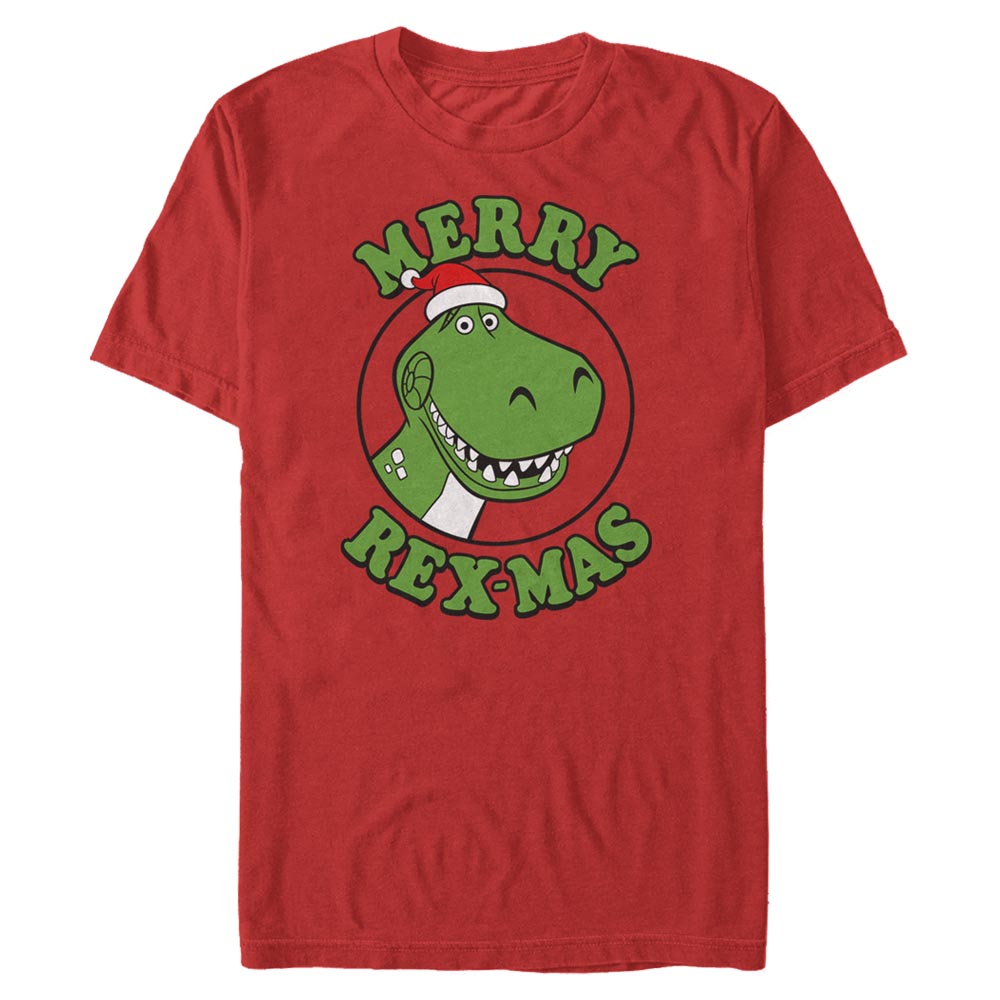 Pixar - Toy Story - Photo de groupe Merry Rexmas - Christmas - Homme T-shirt