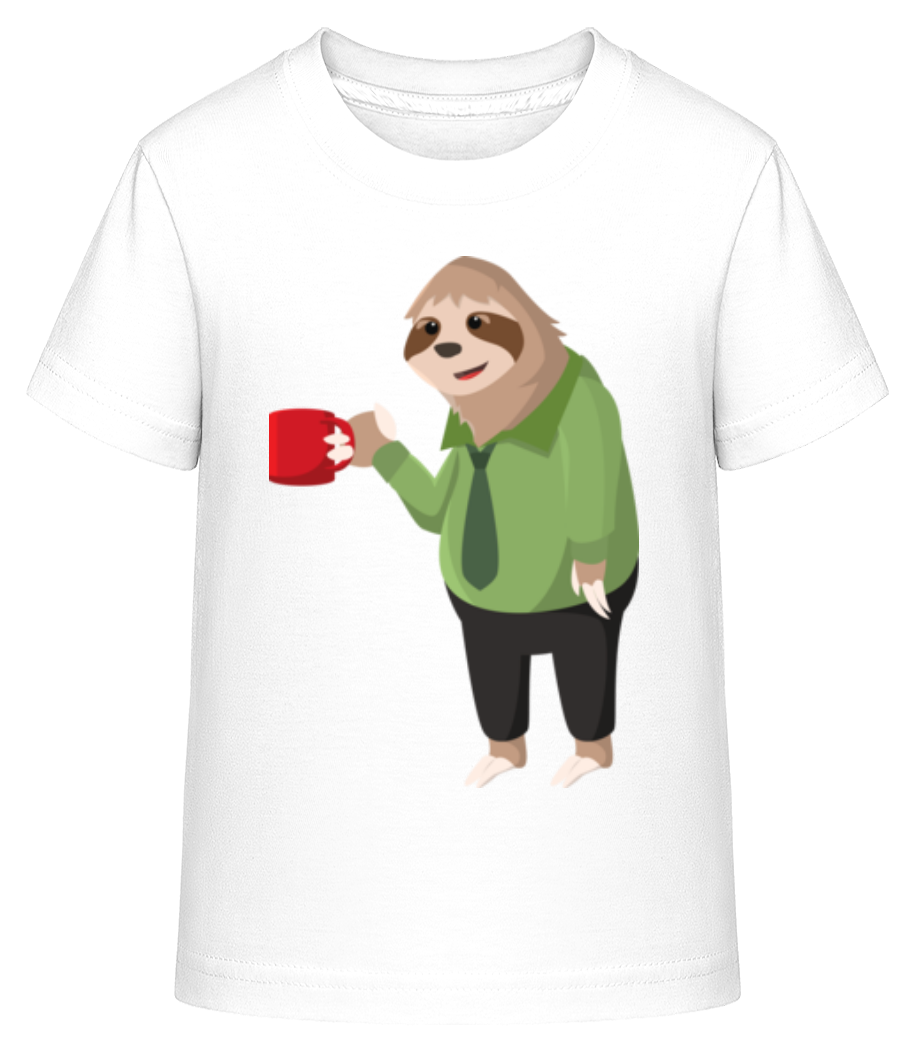 Paresseux Boit Du Café · T-shirt shirtinator Enfant