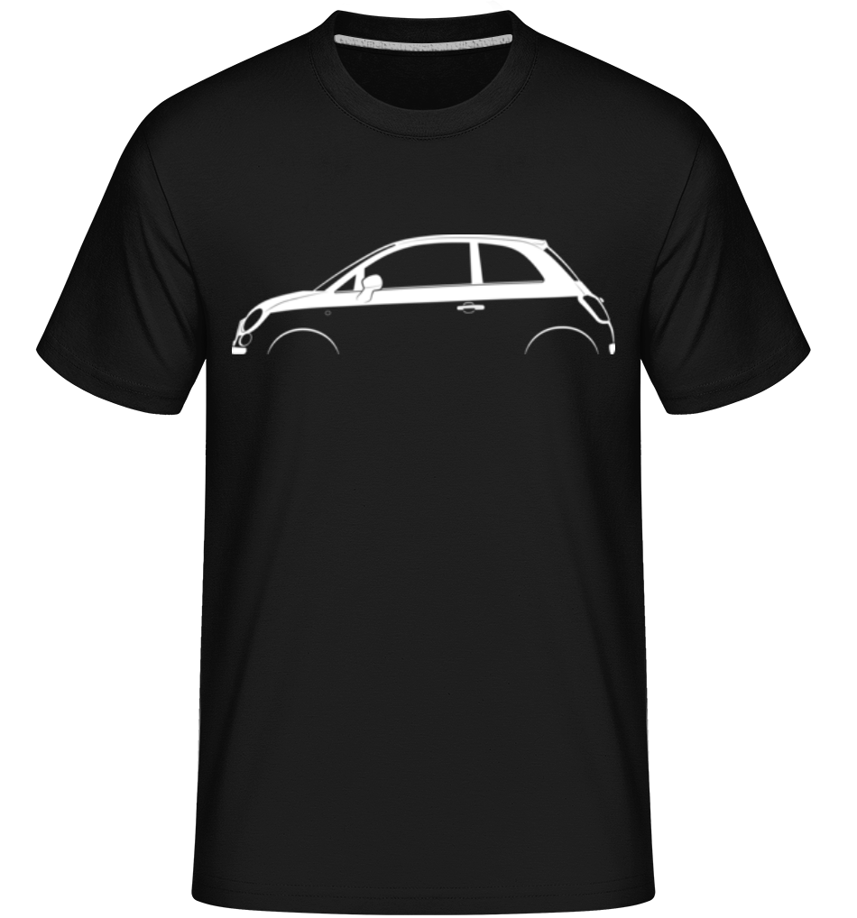 'Fiat 500 (2008)' Silhouette ·  T-Shirt Shirtinator homme