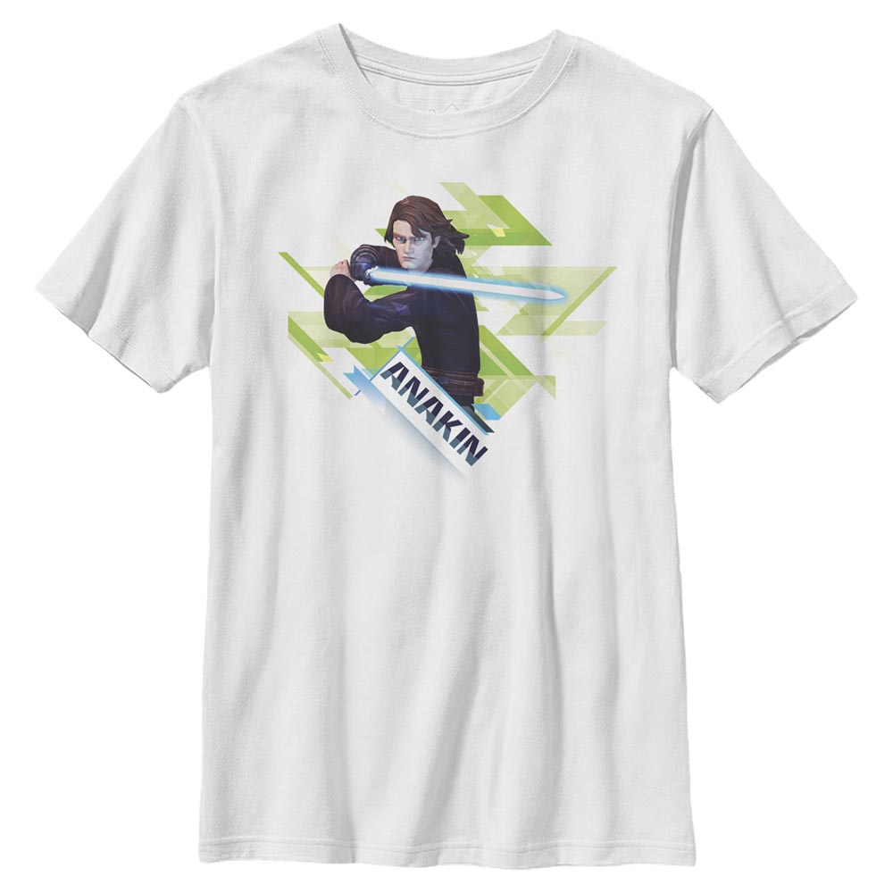 Star Wars - The Clone Wars - Anakin Ani Angled - Kinder T-Shirt