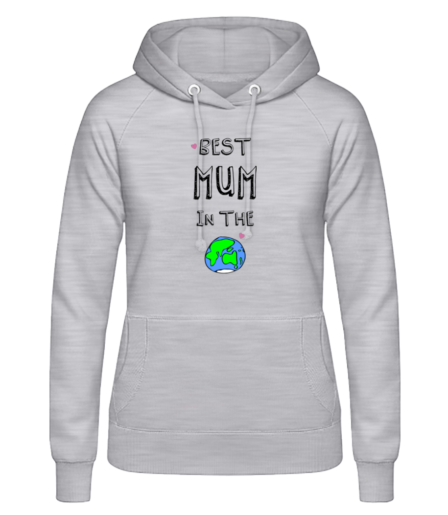 Worlds Best Mum · Sweat à capuche basique pour femme