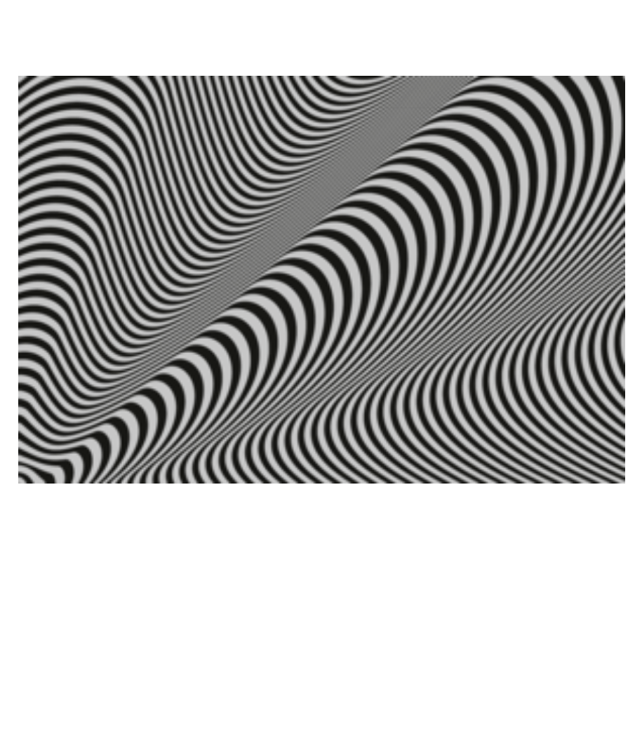 Aperçu: Optical Illusion - Paillasson - Blanc - Devant
