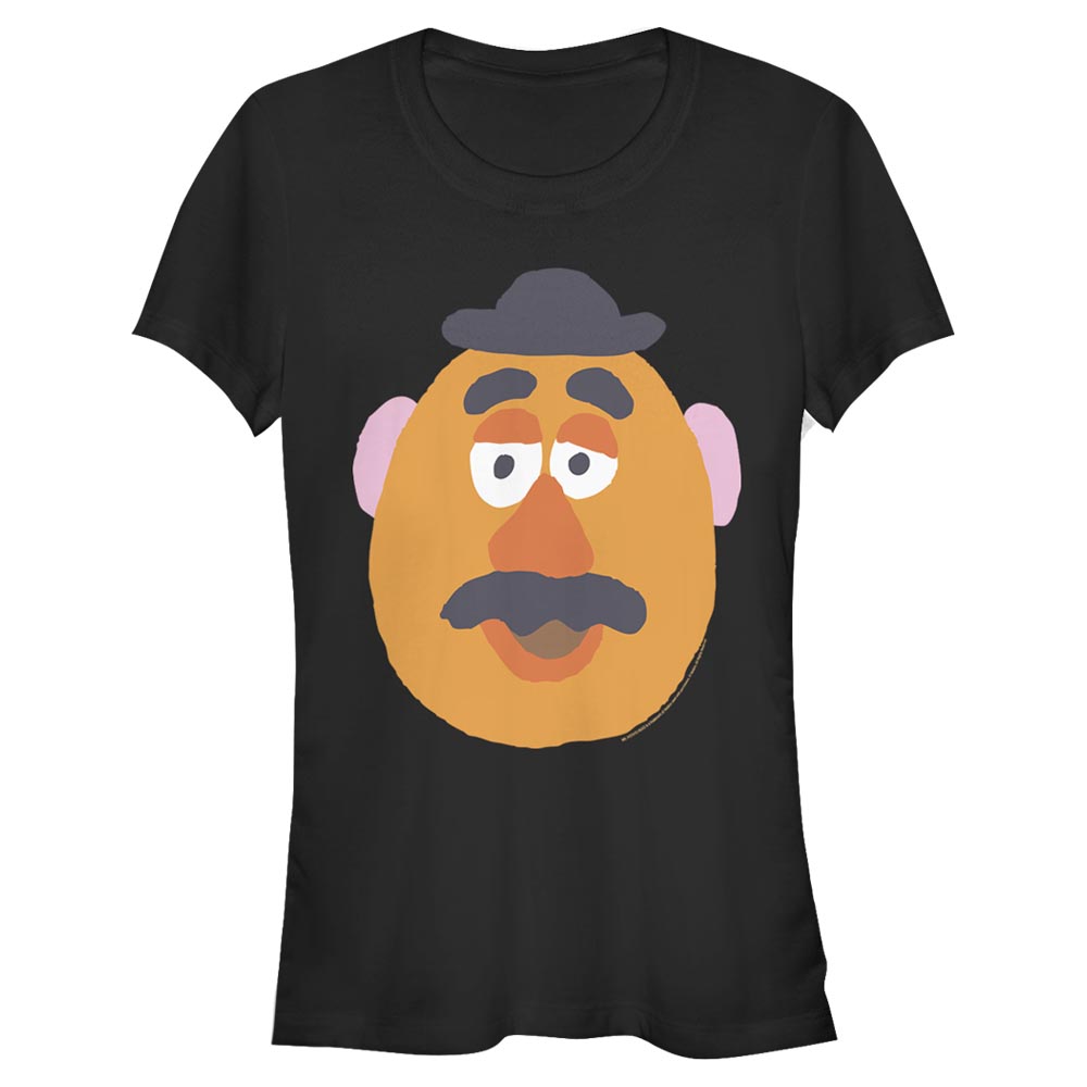 Pixar - Toy Story - Mr. Potato Head Mr. Potato Big Face - Femme T-shirt - Noir - Devant