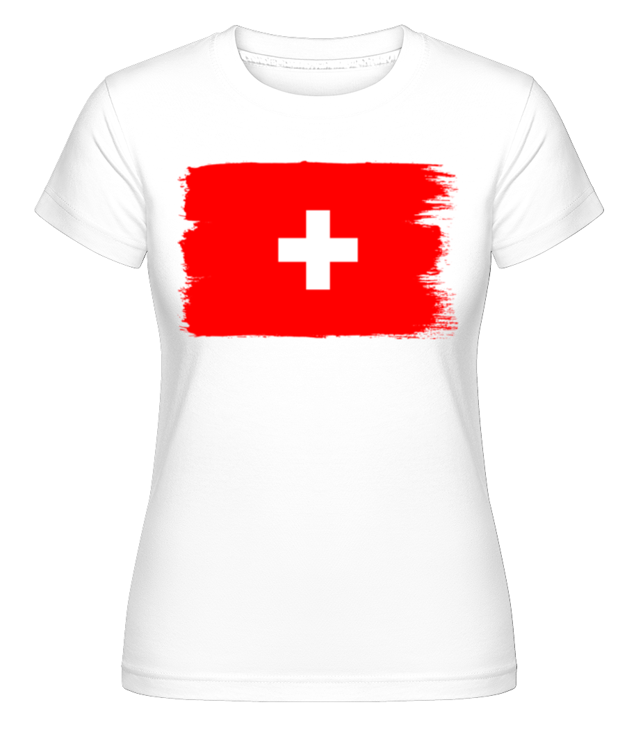 Drapeau Suisse ·  T-shirt Shirtinator femme
