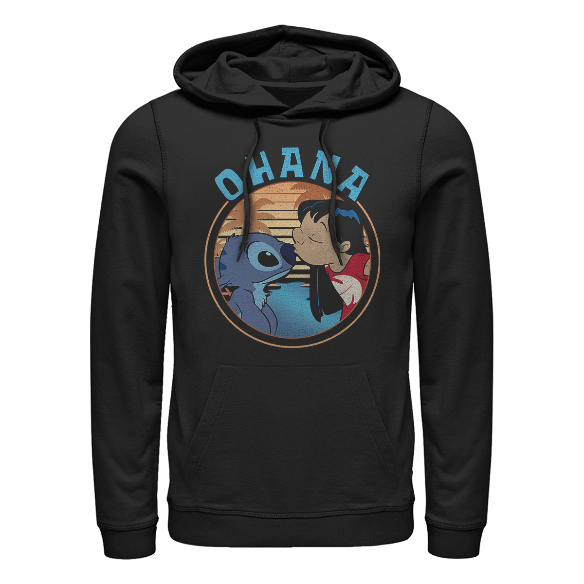 Disney - Lilo & Stitch - Lilo et Stitch Lilo And Stitch Ohana - Unisex Sweat à capuche