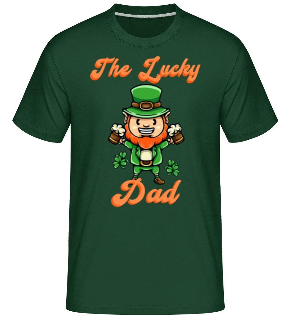 St Patrick's Day Lucky Dad ·  T-Shirt Shirtinator homme