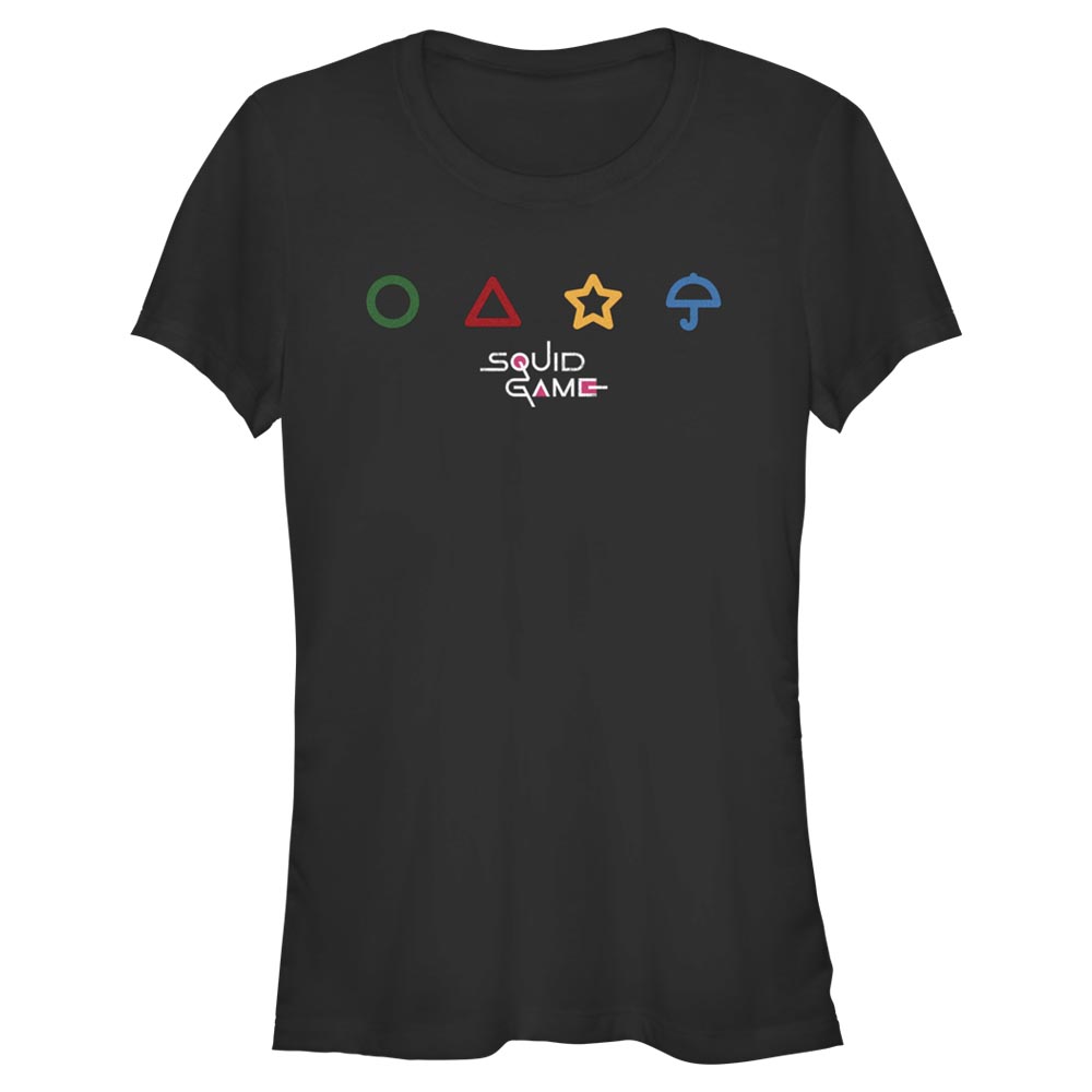 Netflix - Squid Game - Logo Umbrella Game - Femme T-shirt