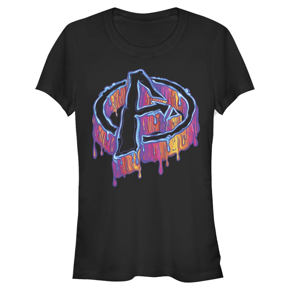 Marvel - Logo Melting Avengers Icon - Femme T-shirt