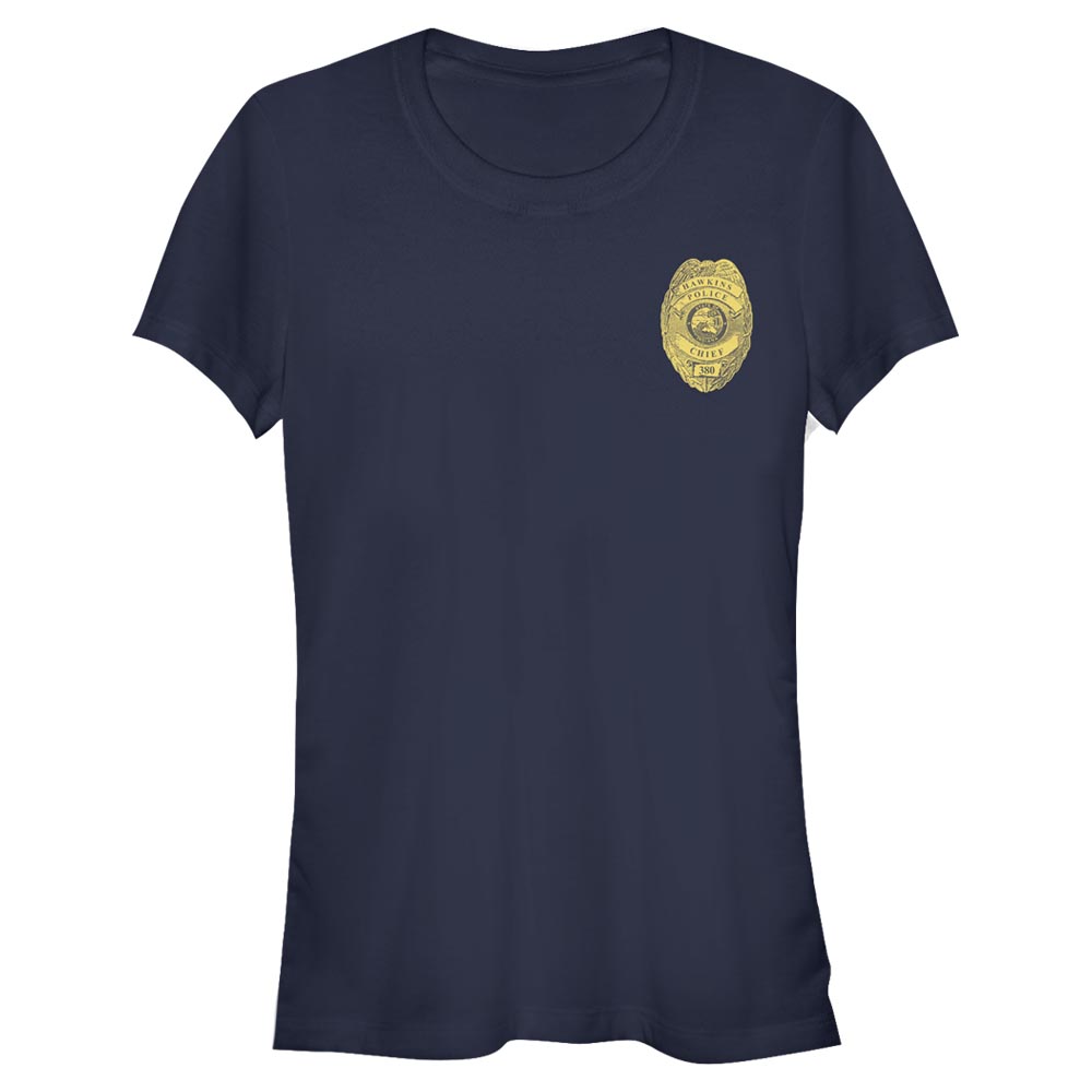 Netflix - Stranger Things - Hawkins Police Badge - Femme T-shirt