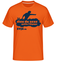 Dieu Du Sexe - T-Shirt Shirtinator homme - Orange - Devant