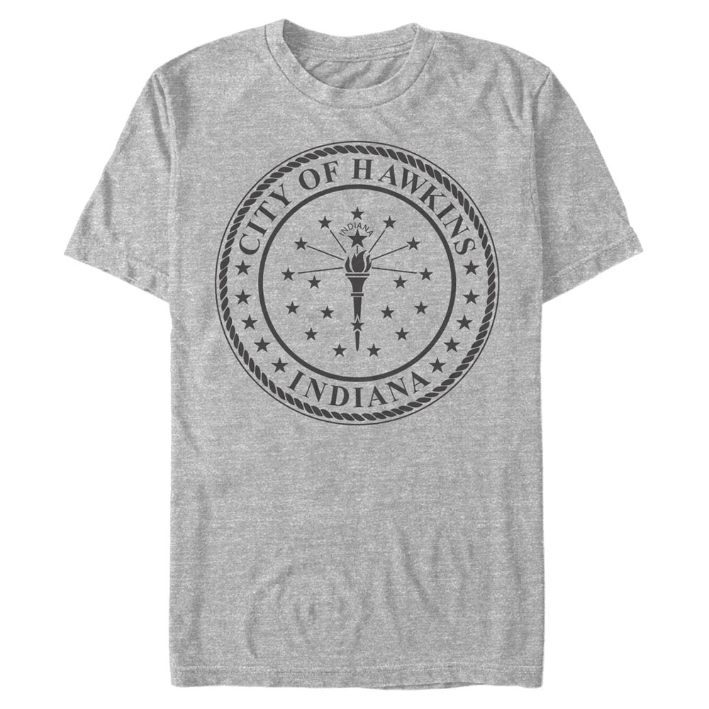 Netflix - Stranger Things - Hawkins City Seal - Homme T-shirt