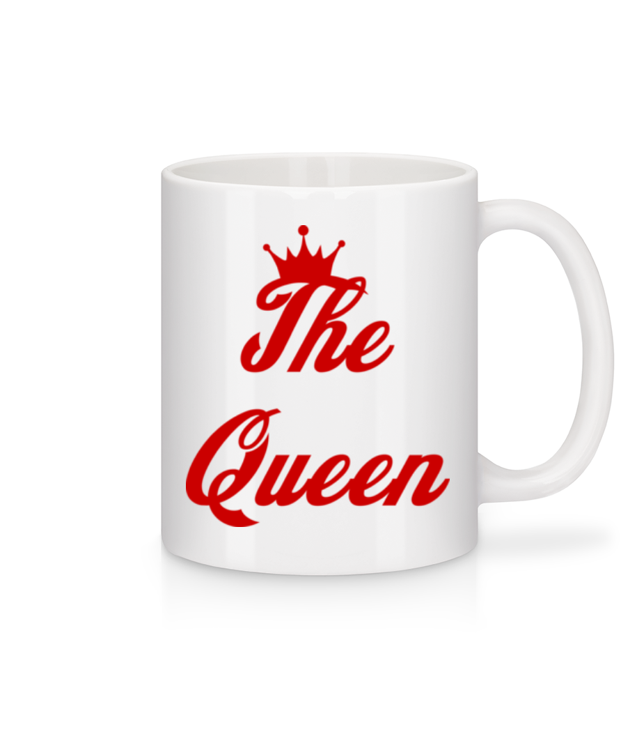 The Queen · Mug en céramique blanc
