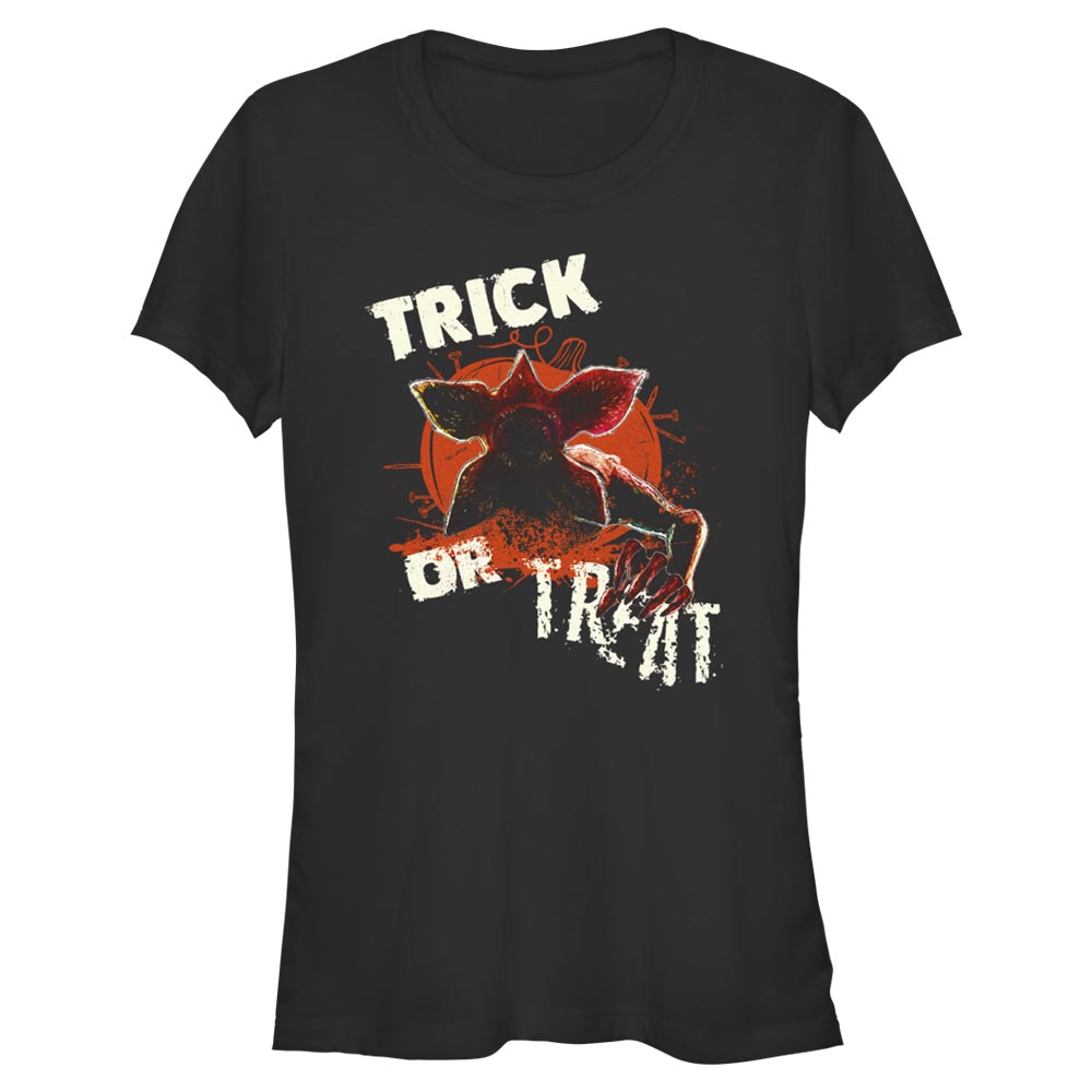 Netflix - Stranger Things - Demogorgon Monster Pumpkin - Halloween - Femme T-shirt