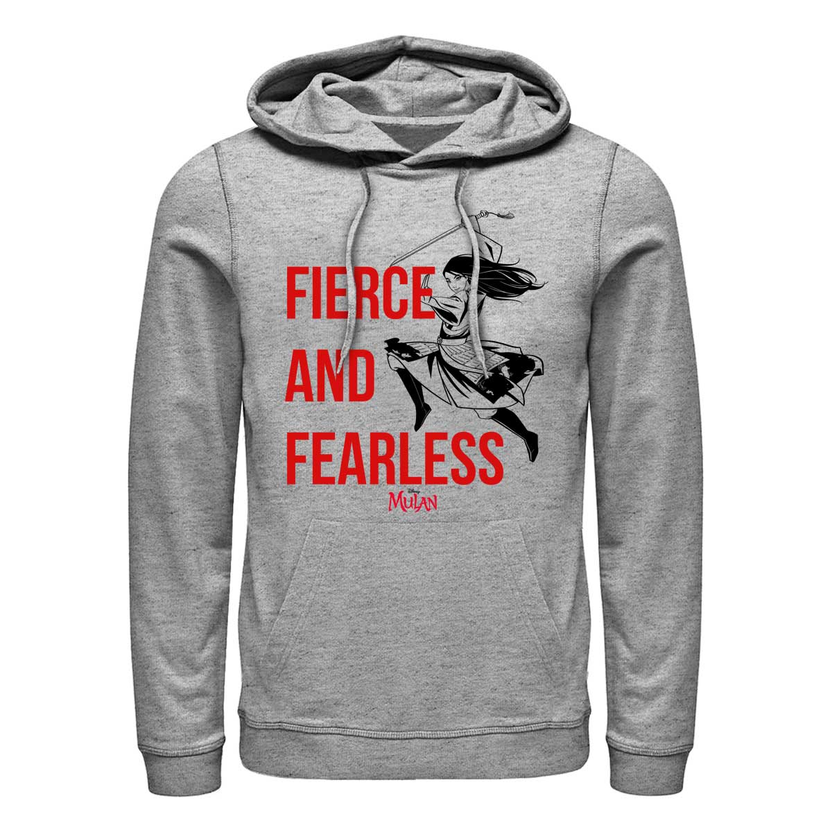 Disney - Mulan - Mulan Fierce and Fearless - Unisex Sweat à capuche
