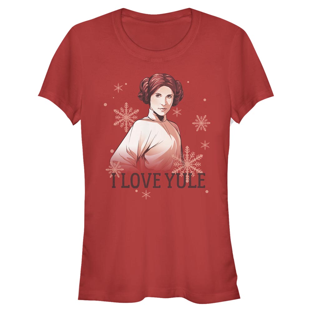 Star Wars - Princesse Leia I Love Yule - Christmas - Femme T-shirt