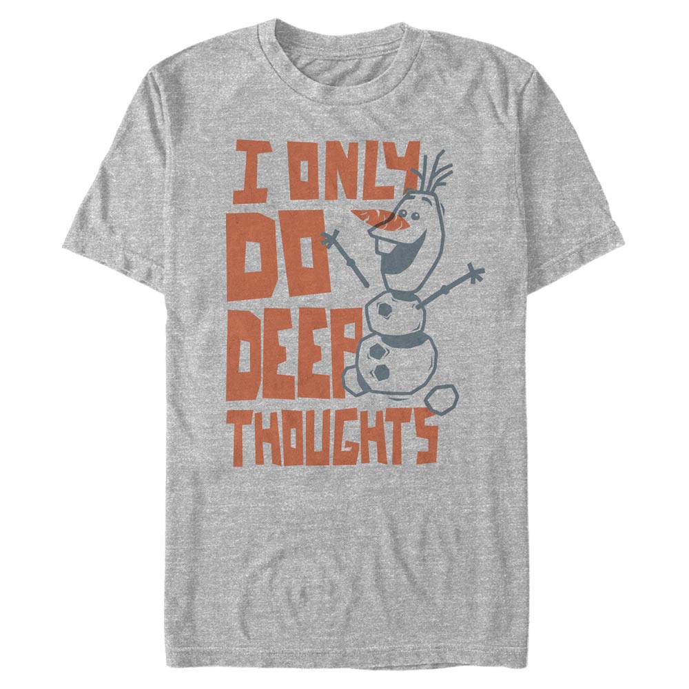 Disney - La Reine des neiges - Olaf Deep Thoughts - Homme T-shirt
