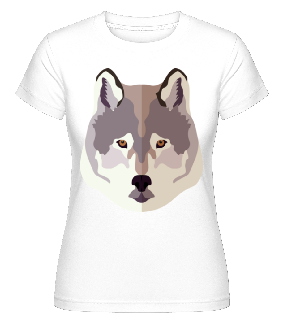 Loup Comic Ombre ·  T-shirt Shirtinator femme