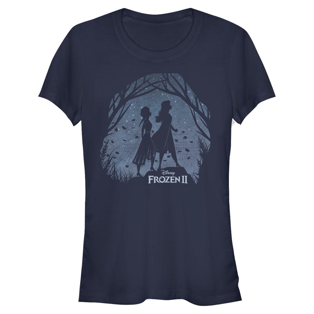 Disney - La Reine des neiges - Elsa & Anna Frozen2 Scenery - Femme T-shirt