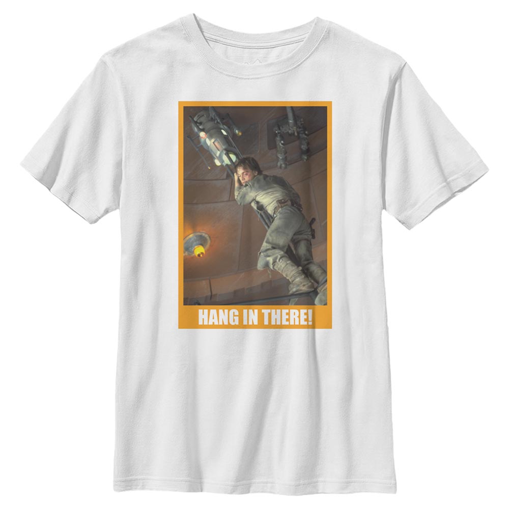 Star Wars - Luke Skywalker Hang In There - Kinder T-Shirt