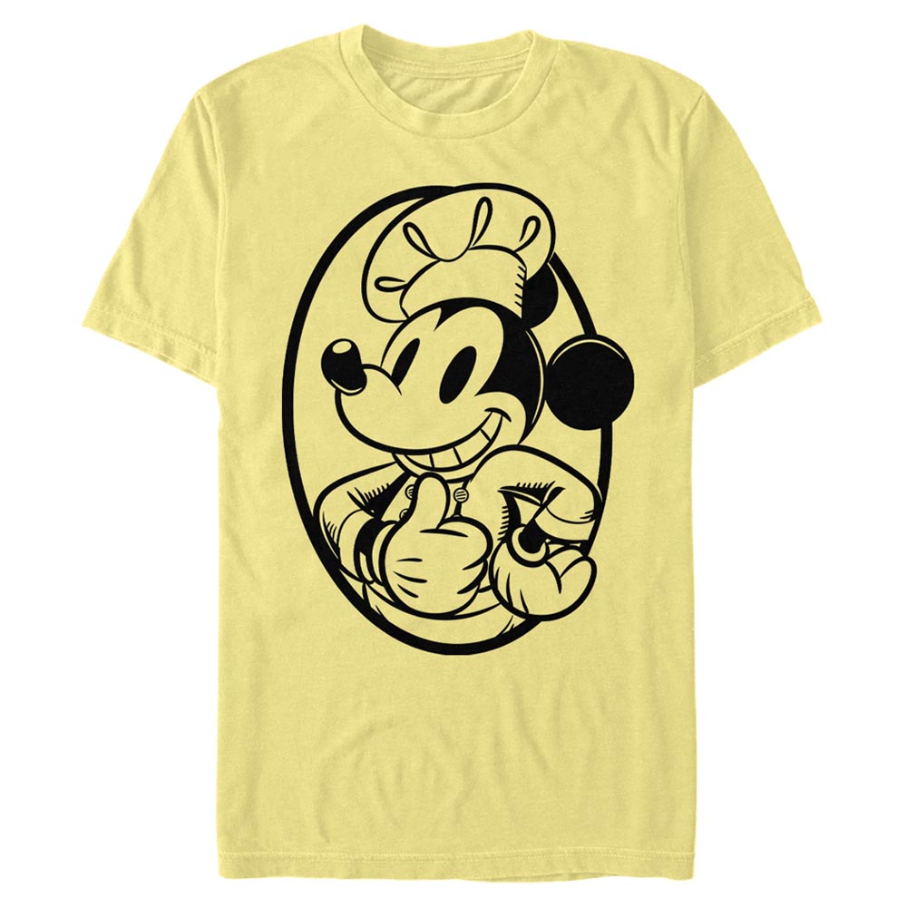 Disney - Mickey Mouse - Mickey Mouse Chef Mickey Circle - Homme T-shirt