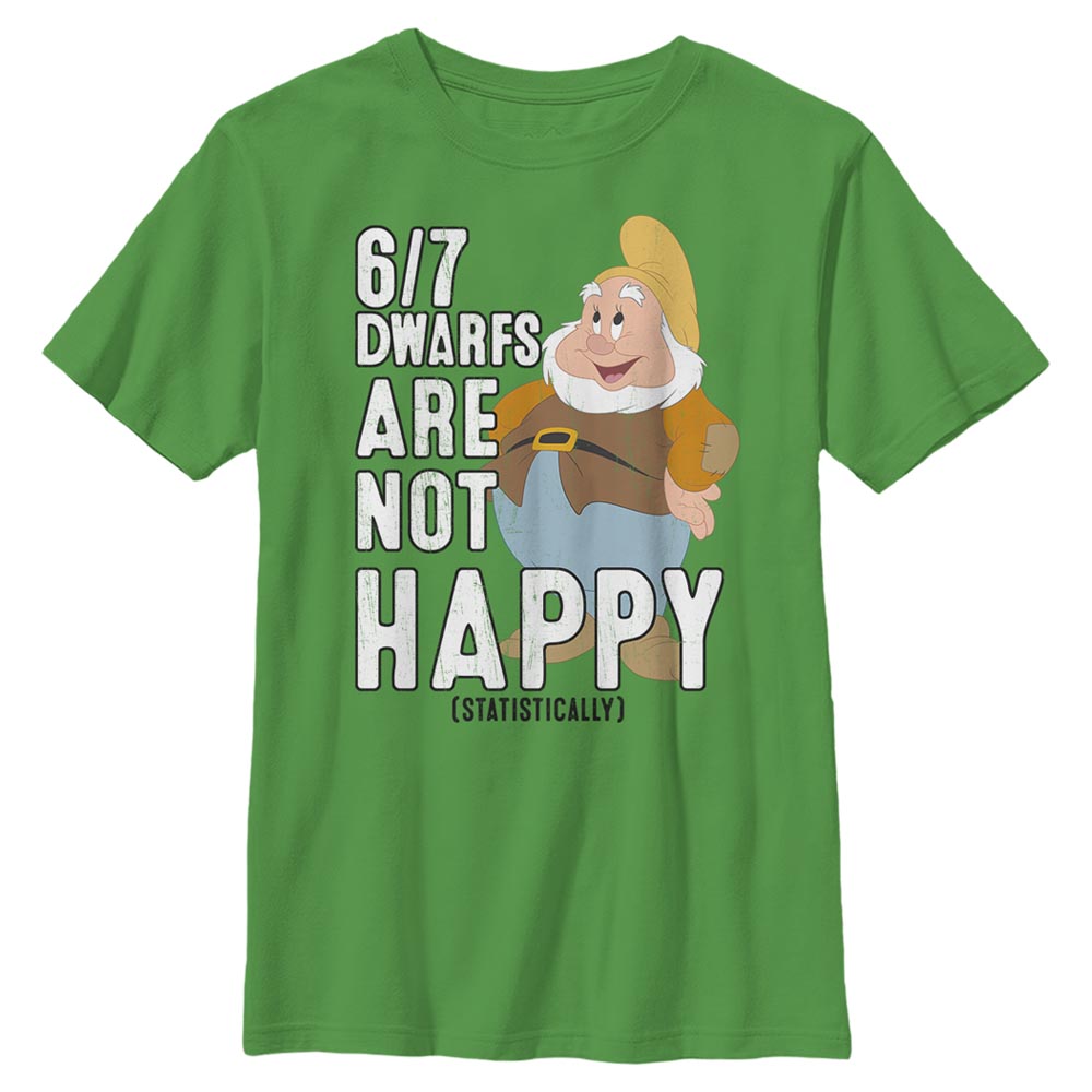 Disney - Blanche-Neige et les Sept Nains - Happy Not - Enfant T-shirt