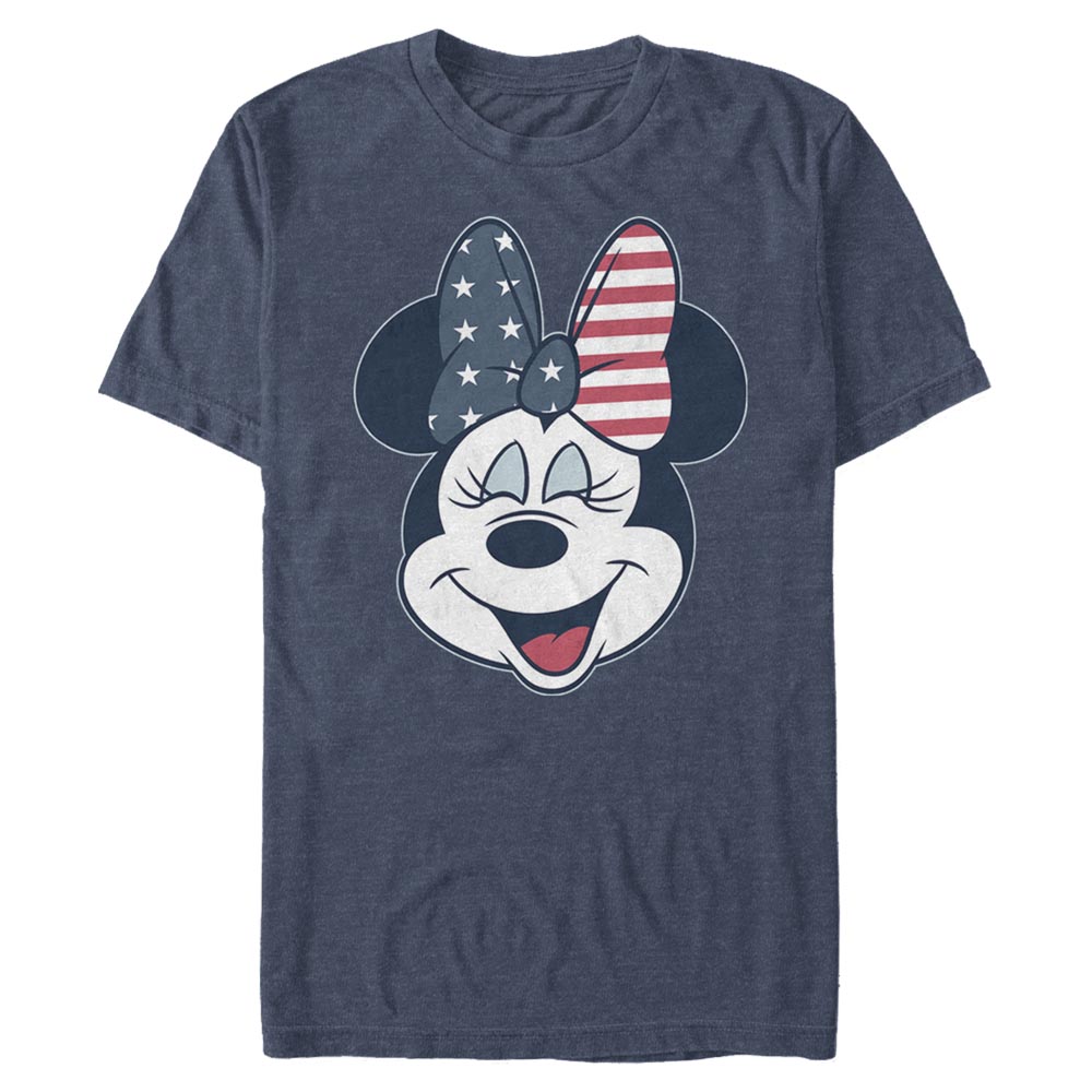 Disney - Mickey Mouse - Minnie Mouse American Bow - Pánske Tričko