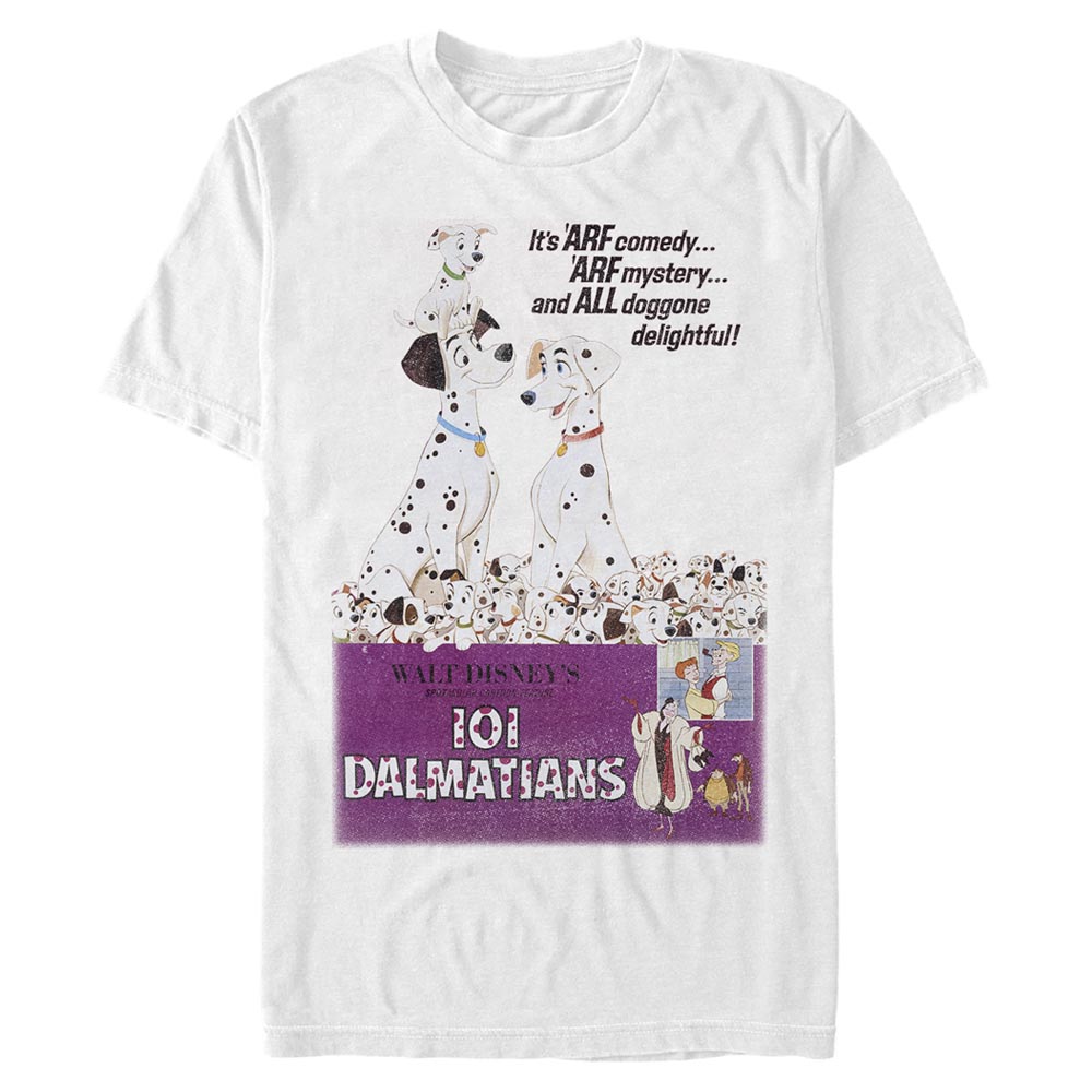 Disney Classics - Les 101 Dalmatiens - Photo de groupe Vintage Poster Variant - Homme T-shirt