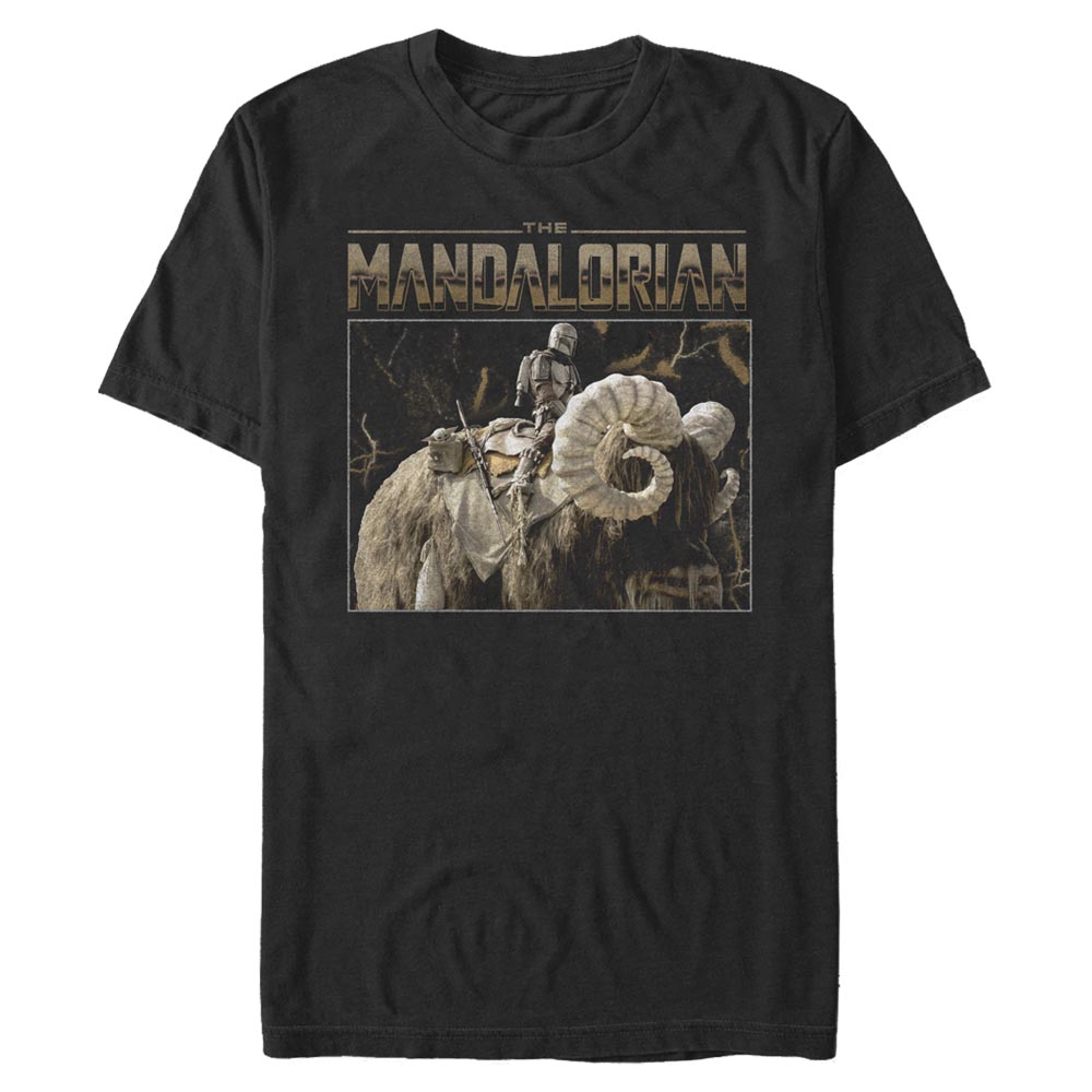 Star Wars - The Mandalorian - Mandalorien et l'Enfant Bantha Ride - Homme T-shirt
