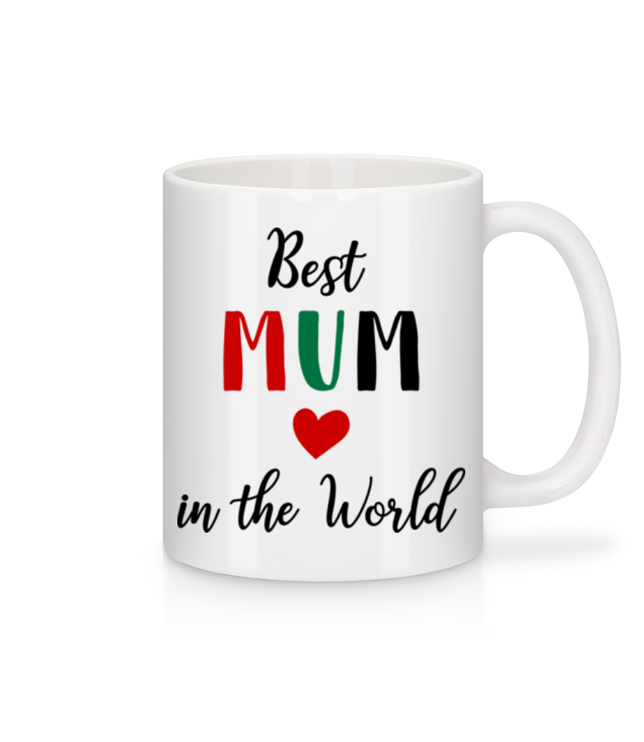 Best Mum In The World · Mug en céramique blanc