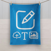 Gästehandtuch - Weiß