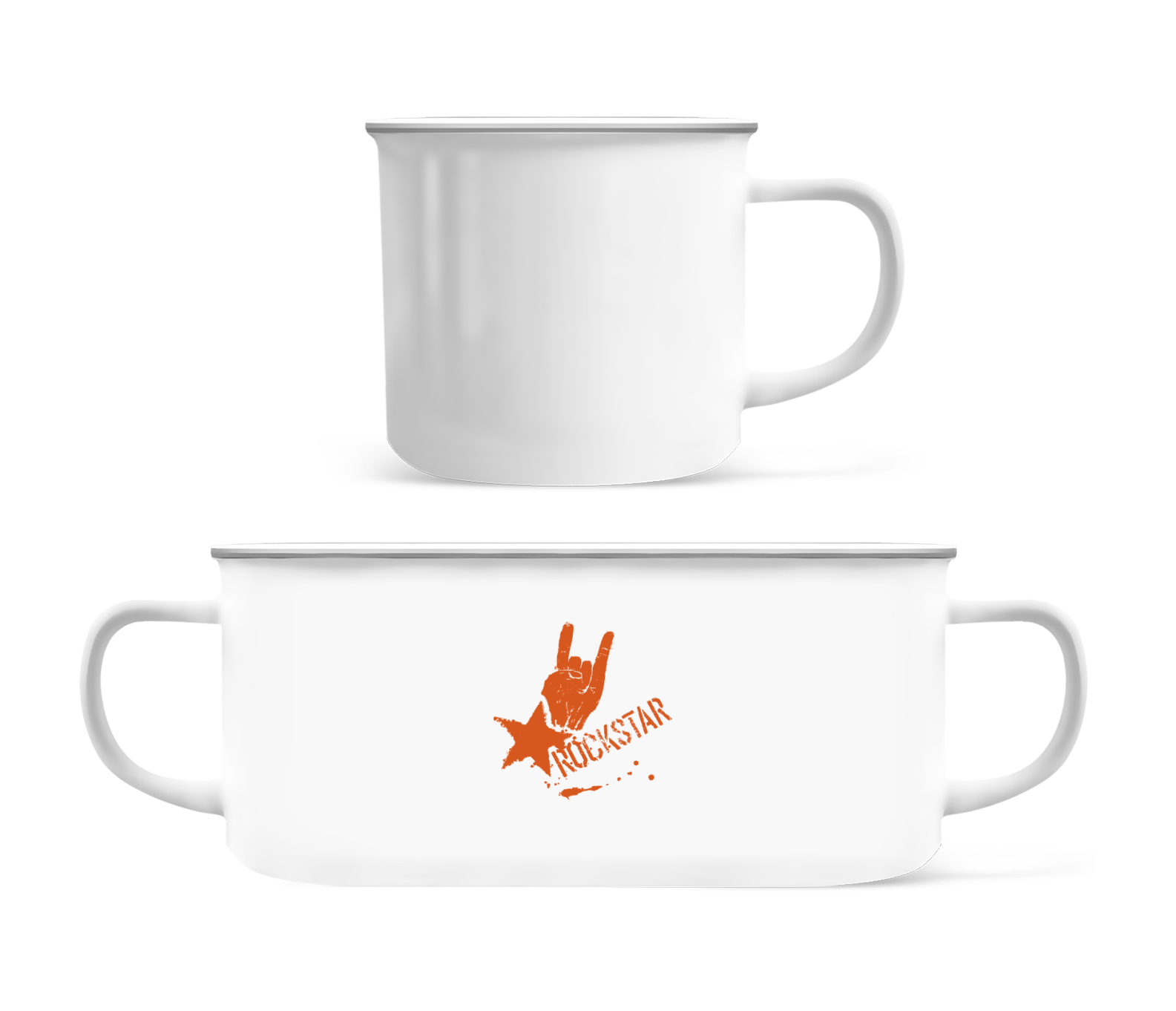 Rockstar Symbol · Tasse Émaillée