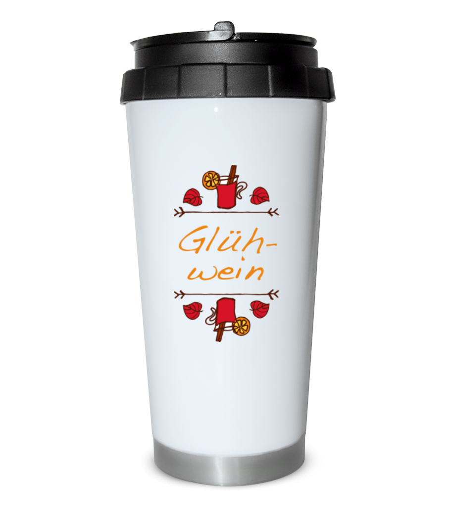 Glühwein Schild · Thermobecher