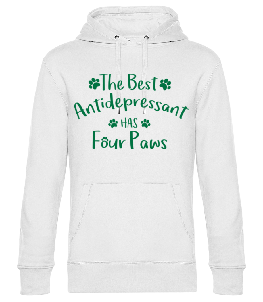 The Best Antidepressant · Sweat à capuche standard homme