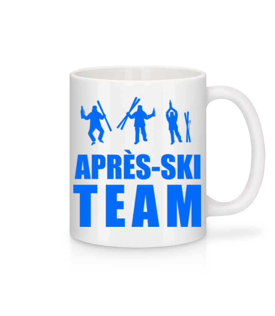 Après Ski Team · Mug en céramique blanc