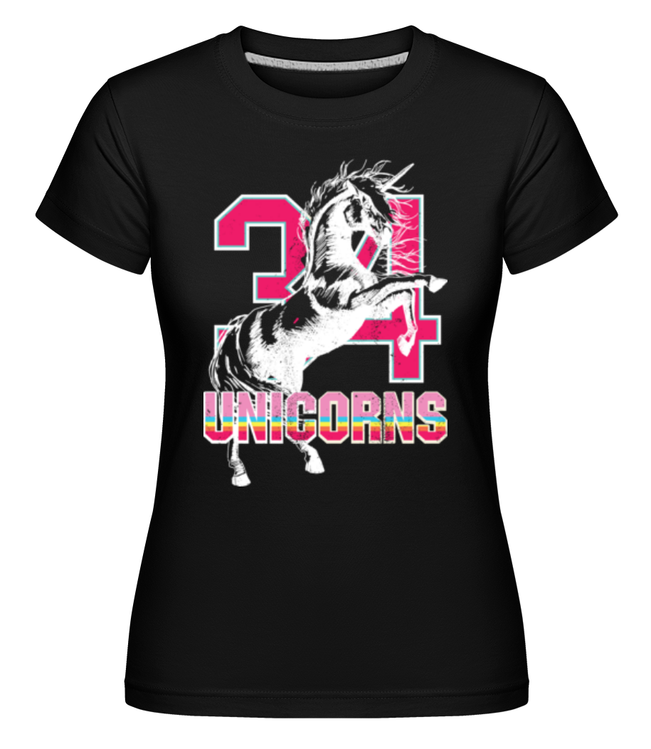 34 Unicorns ·  T-shirt Shirtinator femme