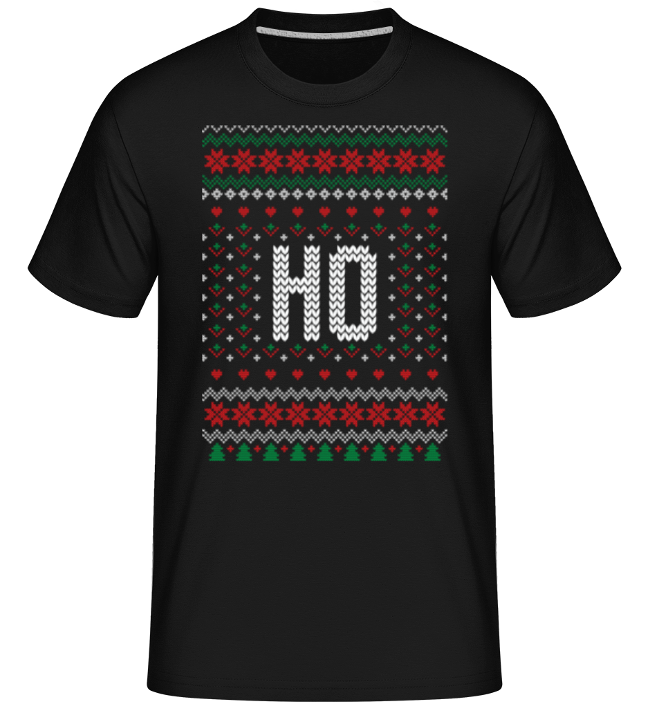 Aperçu: Ho -  T-Shirt Shirtinator homme - Noir - Devant