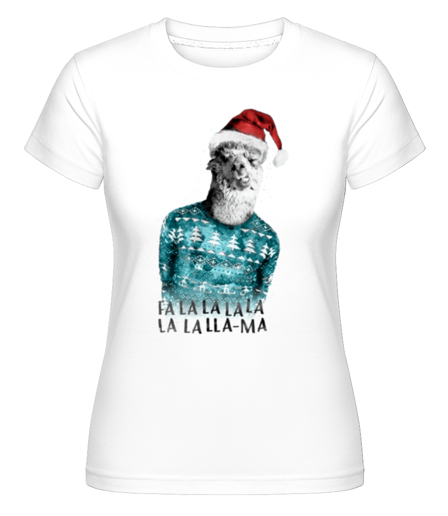 Lama De Noël ·  T-shirt Shirtinator femme