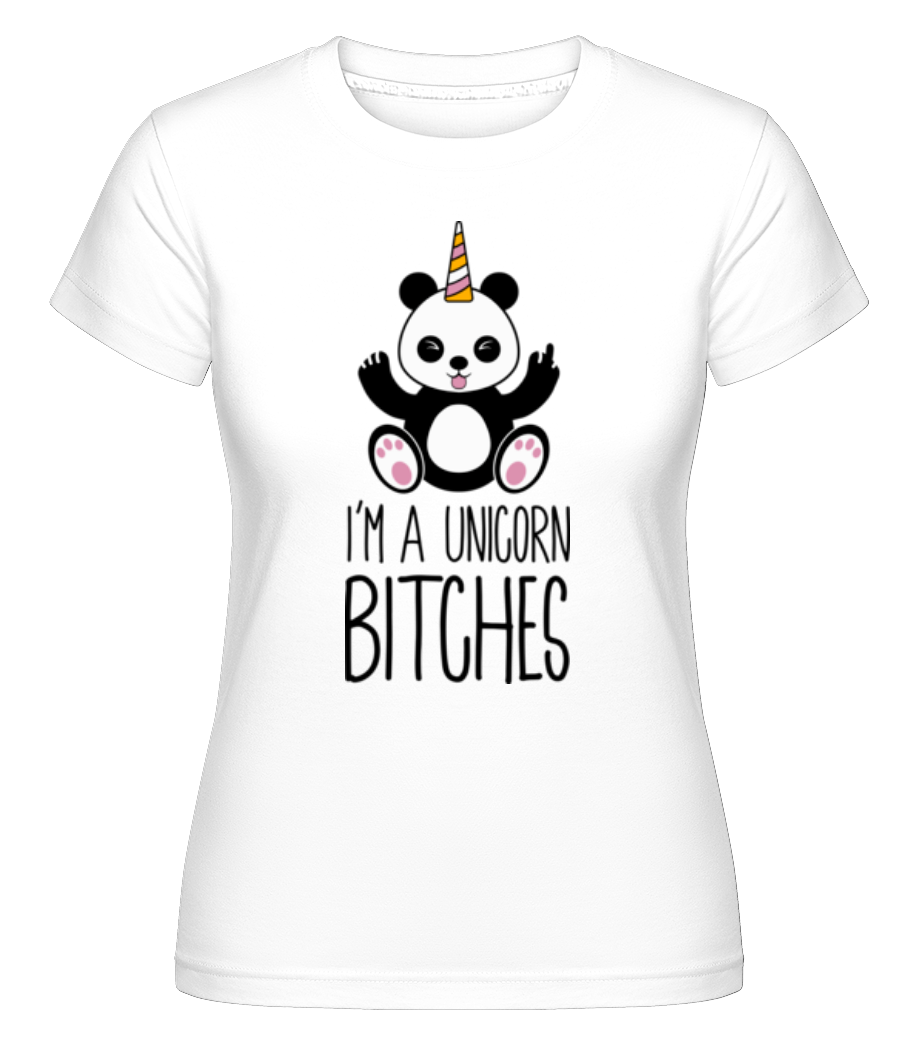 Pandicorn Bitches ·  T-shirt Shirtinator femme