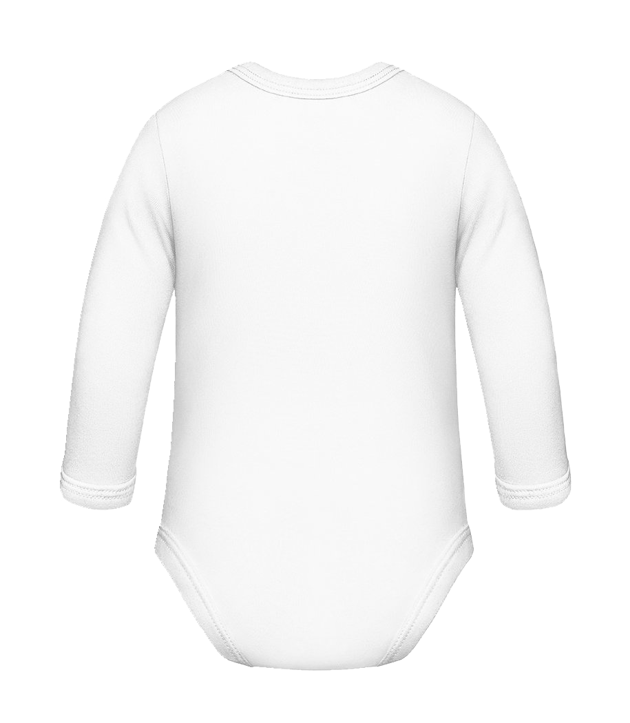 Aperçu: Baby Elf - Body coton bio manches longues Bébé - Blanc - Derrière