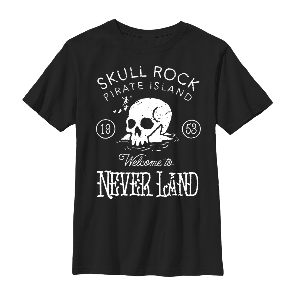Disney - Peter Pan - Logo Welcome To Skullrock - Enfant T-shirt