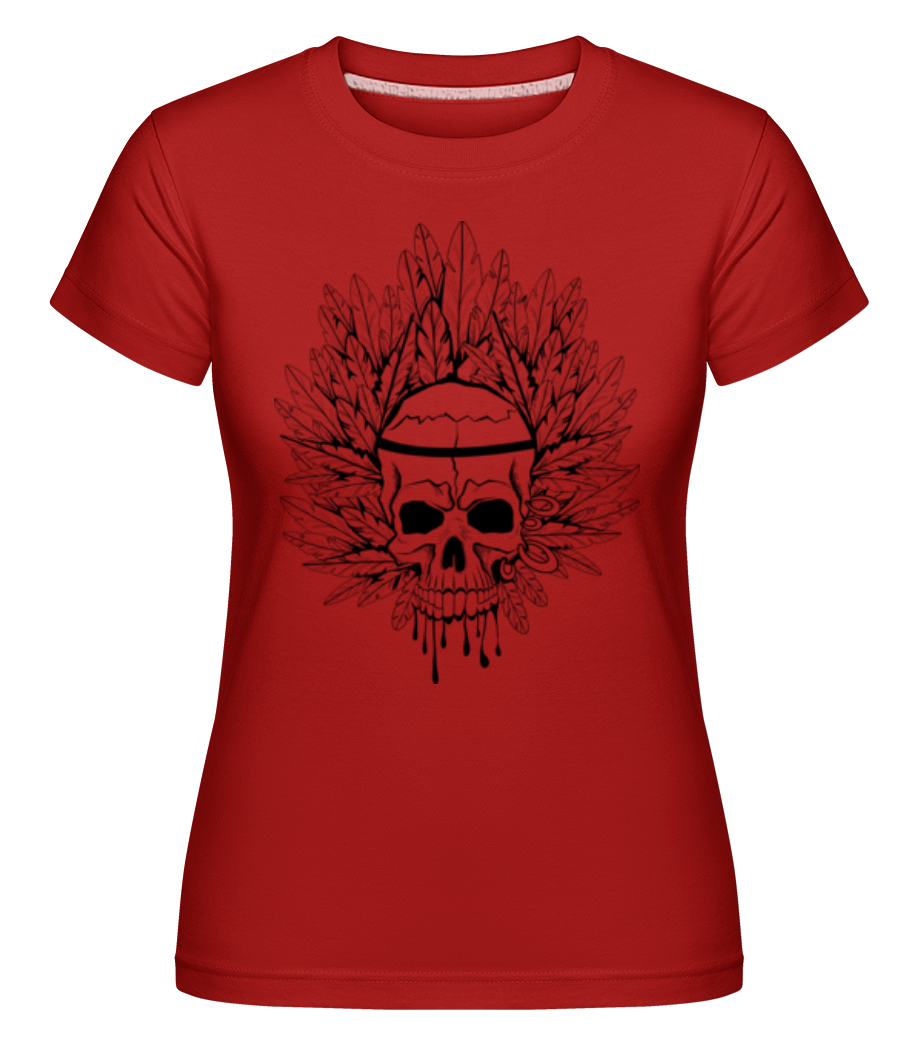 Crâne Indien De Tatouage ·  T-shirt Shirtinator femme