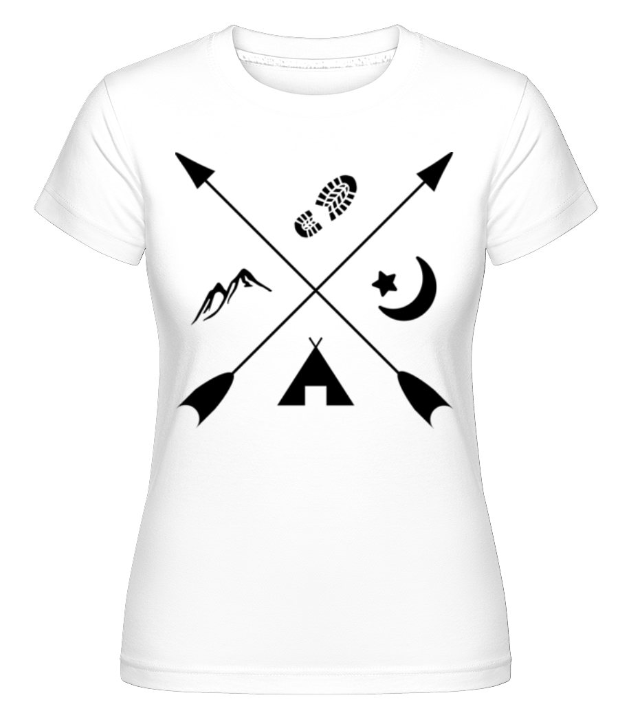 Hipster Pfeile ·  T-shirt Shirtinator femme