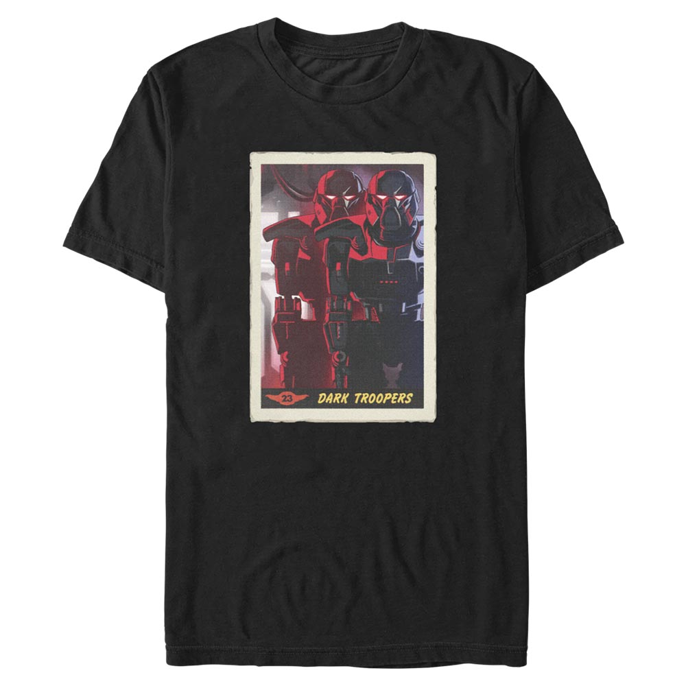Star Wars - The Mandalorian - Dark Troopers Dark Trooper Card - Homme T-shirt