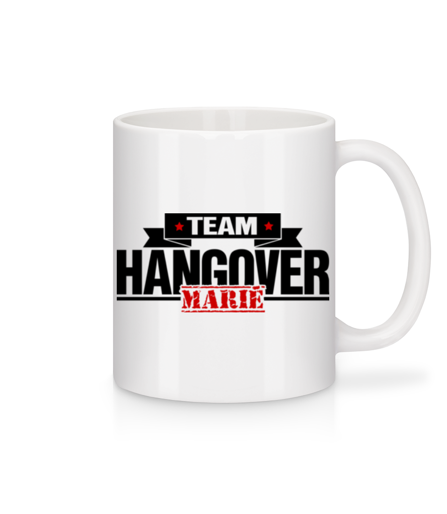 Team Hangover Marié · Mug en céramique blanc