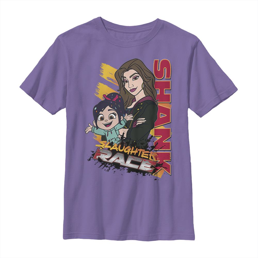 Disney - Les mondes de Ralph - Vanellope & Shank Shank Race - Enfant T-shirt